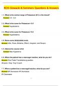 RCIS 2025 Glowacki & Sommers Actual 2025 Complete Questions and Answers Latest &lpar;2025 &sol; 2026&rpar; &lpar;Verified Answers by Expert&rpar;
