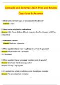 RCIS Glowacki and Sommers RCIS Prep and Review Actual 2026 Complete Questions and Answers Latest &lpar;2026 &sol; 2027&rpar; &lpar;Verified Answers by Expert&rpar;