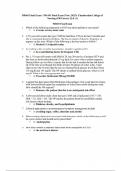 NR601 Final Exam &sol; NR 601 Final Exam &lpar;New&comma; 2025&rpar;&colon; Chamberlain College of Nursing &lpar;100 Correct Q & A&rpar;