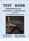 Test Bank&colon; Fundamentals of Anatomy & Physiology&comma; 11th Edition by Martini - Chapters 1-29&comma; 9780134396026 &vert; Rationals Included