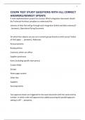 COUPA TEST STUDY QUESTIONS WITH ALL CORRECT ANSWERS&sol;NEWEST UPDATE