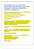 GW PUBH 6012 Exam 1 ACTUAL QUESTIONS AND CORRECT DETAILED ANSWERS &lpar;VERIFIED ANSWERS&rpar; &vert;ALREADY GRADED A&plus;