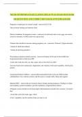 NR 228 NUTRITION EXAM 2 LATEST 2025 ACTUAL EXAM TEST BANK 100 QUESTIONS AND CORRCT DETAILED ANSWERS&vert;AGRADE