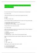 Alteryx Certification Exam Questions and Answers