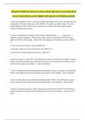 NR 228 NUTRITION FINAL EXAM LATEST 2025 ACTUAL EXAM TEST BANK  QUESTIONS AND CORRCT DETAILED ANSWERS&vert;AGRADE