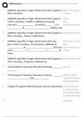 CPRS EXAM 2025 &vert; QUESTIONS AND CORRECT ANSWERS &vert; GRADED A&plus; &vert; LATEST VERSION &vert; VERIFIED ANSWERS &vert; JUST RELEASED