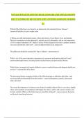 NSG 6435 FINAL EXAM TEST BANK ANSWERS AND EXPLANATIONS 2025 75 COMPLETE QUESTIONS AND ANSWERS ALREADY GRADED A&plus;