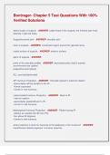 Bontrager- Chapter 5 Test Questions With 100&percnt;  Verified Solutions