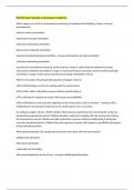 BSN 335 Exam Questions and Answers Graded A&plus;
