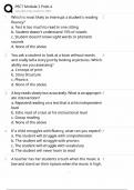PECT Module 2 PreK-4 &colon;Pennsylvania early childhood teacher certification exam&sol;updated version