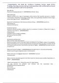 Comprehensive test bank for AA&sol;Envoy Customer Service Agent &lpar;CSA&rpar; Training&comma; featuring accurate and up-to-date questions with verified answers based on airline procedures and service protocols&period;