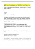 F80 test Questions A With Correct Answers