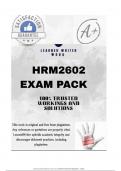 HRM2602 LATEST EXAM PACK 2025 &lbrace;DETAILED QUESTIONS AND ANSWERS &rcub;