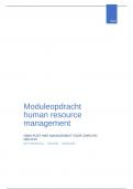 ISBW module opdracht Human resource management