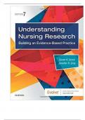 Test Bank for Understanding Nursing Research&comma; 7th Edition&comma; Susan Grove&comma; Jennifer Gray&comma; ISBN&colon; 9780323532051&comma; ISBN&colon; 9780323546515&comma; ISBN&colon; 9780323546447