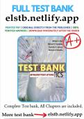DOWNLOAD THE Test Bank for Essentials of Genetics 9th Edition Klug