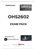 OHS2602 EXAM PACK 2025&lbrace;DETAILED QUESTIONS AND ANSWERS&rcub;