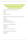 CCI ECHO EXAM 728 QUESTIONS AND CORRECT ANSWERS REAL EXAM QUESTIONS AND CORRECT ANSWERS&lpar;VERIFIED ANSWERS&rpar;&vert;AGRADE&vert; 2025 LATEST UPDATED