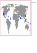 AQA physical geography case study map