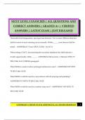NICET LEVEL 3 EXAM 2025 &vert; ALL QUESTIONS AND CORRECT ANSWERS &vert; GRADED A&plus; &vert; VERIFIED ANSWERS &vert; LATEST EXAM &vert; JUST RELEASED