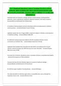 NYS Mandated Infection Control Training EXAM-LATEST UPDATE 2025-COMPLETE TEST WITH QUESTIONS AND DETAILED ANSWERS &vert; RATED 100&percnt; CORRECT&excl;&excl; ALREADY GRADED A&plus;
