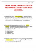 DELTA SIGMA THETA FACTS 2025  BRAND NEW ACTUAL EXAM WITH  ANSWERS&period;