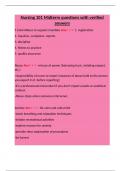 NURS 101 &ndash; Midterm Exam &vert; Verified Q&A &vert; Communication&comma; Ethics&comma; Professional Standards