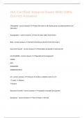 ISA Certified Arborist Exam With 100&percnt; Correct Answers