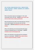 CRJ 104 FINAL EXAM 2025&sol;2026 ACTUAL  COMPLETE REAL  EXAM  QUESTIONS &  VERIFIED  ANSWERS &lpar;100&percnt; CORRECT&rpar;  &sol;NEWEST UPDATE  