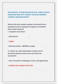 &lpar;DAO&rpar; MODULE 15 EXAM 2025&sol;2026 ACTUAL COMPLETE REAL  EXAM QUESTIONS WITH CORRECT DETAILED ANSWERS  &lpar;VERIFIED ANSWERS&rpar;&sol;NEWEST &period;