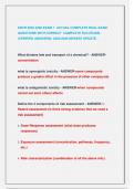 ENVR ENG 3200 EXAM 1  ACTUAL COMPLETE REAL EXAM    QUESTIONS WITH CORRECT  COMPLETE SOLUTIONS  &lpar;VERIFIED ANSWERS&rpar;&sol; 2025&sol;2026 NEWEST UPDATE &period;