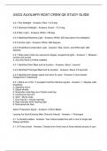 USCG AUXILIARY BOAT CREW QE STUDY GUIDE