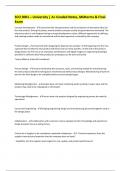 SCO 3001 &ndash; University &period;A&plus; Graded Notes&comma; Midterms & Final Exam