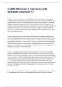 GNUR 290 Exam 2 questions with complete solutions A&plus;