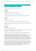 PRAXIS 5005 Science ETS Practice Test &vert;&vert; QUESTIONS WITH A&plus; GRADED SOLUTIONS&excl;&excl;