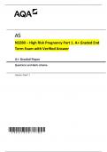 N3280 &ndash; High Risk Pregnancy Exam 1&period; A&plus; Graded End Term Exam with Verified Answer