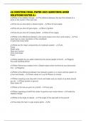 2A HOISTING FINAL PAPER 2025 QUESTIONS ANSD SOLUTIONS RATED A&plus;