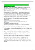 AAHAM EVALUATION EXAM 2025 QUESTIONS ANSD SOLUTIONS RATED A&plus;