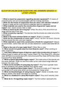 ELEVATOR 245-250 EXAM QUESTIONS AND ANSWERS GRADED A&plus; LATEST UPDATE&period;