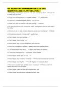 MA 4B HOISTING COMPREHENSIVE EXAM 2025 QUESTIONS ANSD SOLUTIONS RATED A&plus;