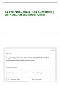 FA CCC FINAL EXAM &vert; 100 QUESTIONS &vert; WITH ALL PASSED SOLUTIONS&excl;&excl;