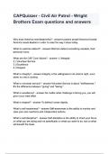 CAPQuizzer - Civil Air Patrol - Wright Brothers Exam questions and answers&period;