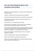 Civil Air Patrol Wright Brothers Test questions and answers&period;