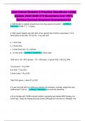Jean Inman Domain 2 Practice Questions Latest Update 2025-2026 470 Questions and 100&percnt; Verified Correct Answers Guaranteed A&plus;