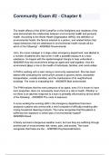 Community Exam -2 - Chapter 6 questions and answers&period;