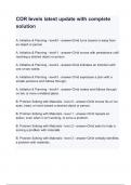 COR levels latest update with complete solution&period;
