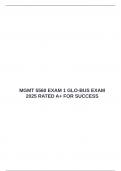   MGMT 5560 EXAM 1 GLO-BUS EXAM 2025 RATED A&plus; FOR SUCCESS