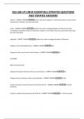 010-160 LPI LINUX ESSENTIALS UPDATED QUESTIONS AND VERIFIED ANSWERS