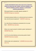 FLORIDA WASTEWATER EXAM LATEST 2025 ACTUAL EXAM WITH  COMPLETE QUESTIONS AND CORRECT DETAILED ANSWERS &lpar;100&percnt;  VERIFIED ANSWERS&rpar; &vert;ALREADY GRADED A&plus;&vert; &vert;&vert;PROFESSOR  VERIFIED&vert;&vert; &vert;&vert;BRANDNEW&excl;&excl;&excl;&vert;&vert;