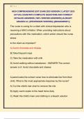 HESI COMPREHENSIVE EXIT EXAM 2025 VERSION 2 LATEST 2025  ACTUAL EXAM WITH COMPLETE QUESTIONS AND CORRECT  DETAILED ANSWERS &lpar;100&percnt; VERIFIED ANSWERS&rpar; &vert;ALREADY  GRADED A&plus;&vert; &vert;&vert;PROFESSOR VERIFIED&vert;&vert; &vert;&vert;BRANDNEW&excl;&excl;&excl;&vert;&vert;